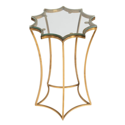Side Table - Marie - Brushed Gold