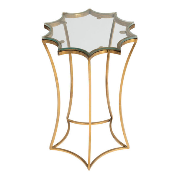 Side Table - Marie - Brushed Gold