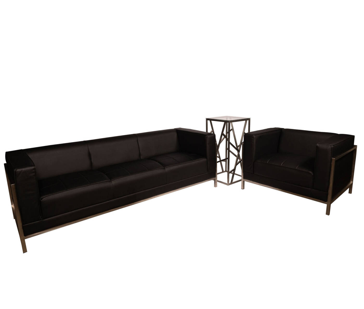 Gunnar Black Grouping Plush Event Furnishings