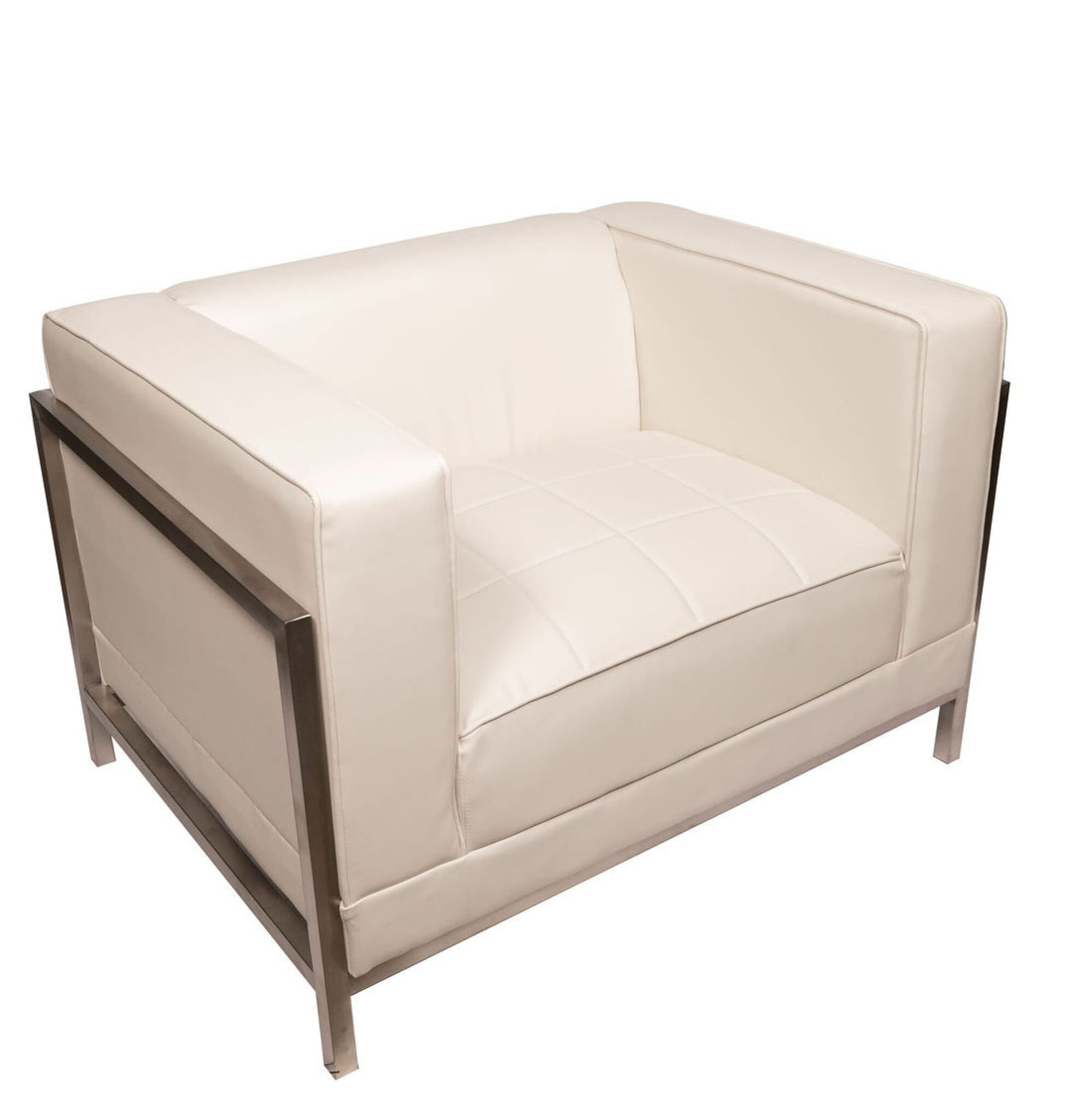 Gunnar Chair White Plush Event Furnishings