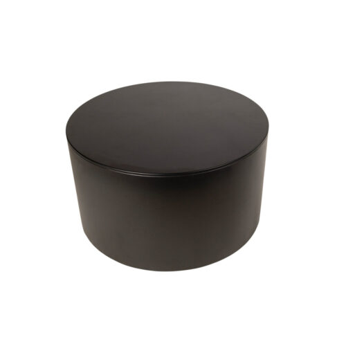 Coffee Table Drum - O'Toole - Black or White Metal