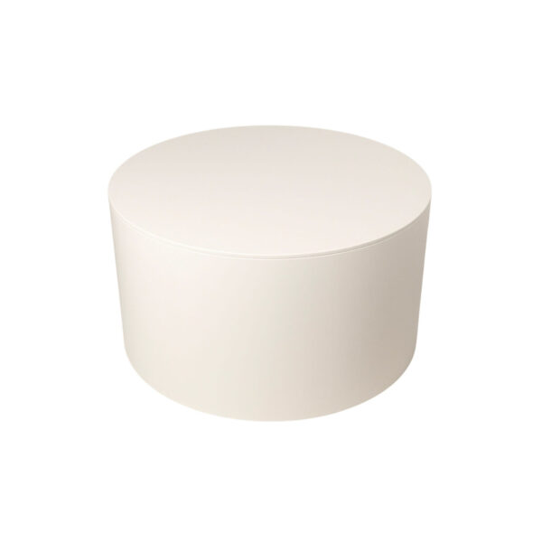 Coffee Table Drum - O'Toole - Black or White Metal - Image 2